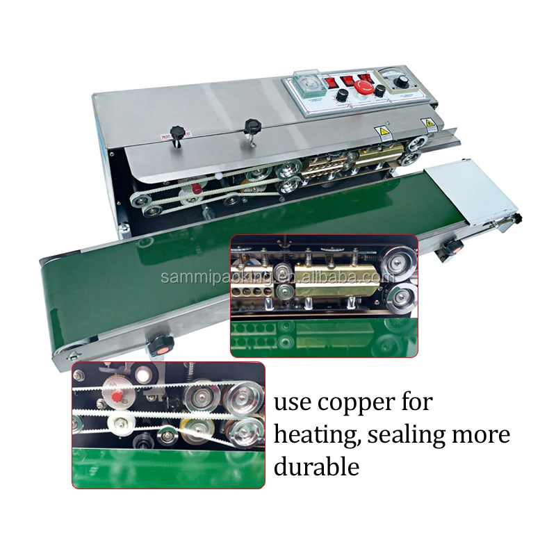 Solid ink band sealer