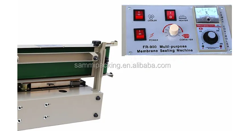 Continuous band sealing machine