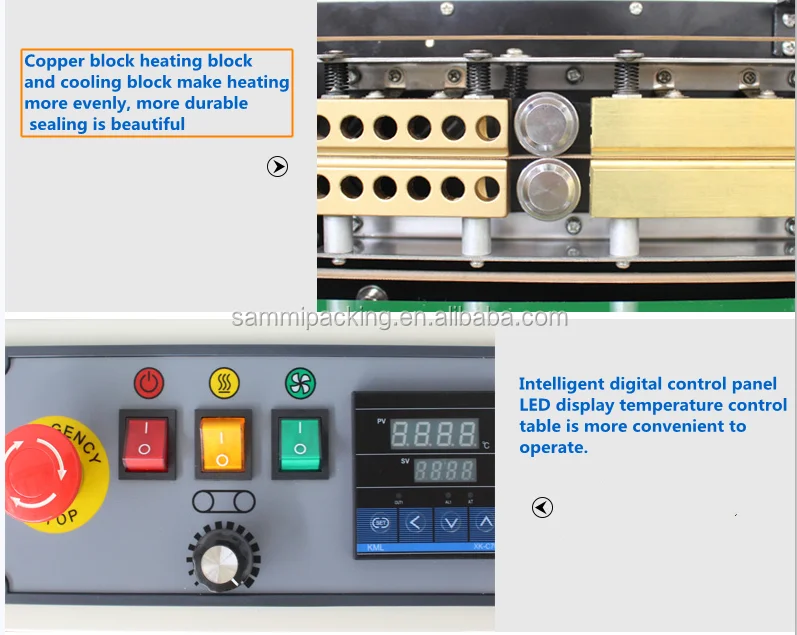  continous band sealing machine